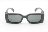 Gucci Gg1325s Chaise Lounge Rectangle Sunglasses In Grey Eb0726lorsa