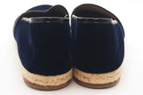 Giuseppe Zanotti Navy Blue Velvet Espadrilles Size 45 Eb0925loxde