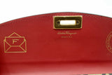 Salvatore Ferragamo Gancini Canvas & Leather Wallet Eb1124lxzdu