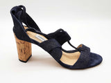 Jimmy Choo Margo Blue Denim Heel Size Eu 36.5 Do0226rxde
