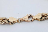 10k Yellow Gold Rope Chain Necklace 17.8 Grams 22 Inch Eb0826sxzsa