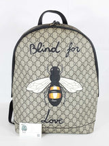 Gucci Gg Supreme Blind For Love Dome Backpack Sd0725rzxde