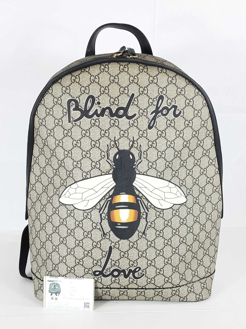 Gucci Gg Supreme Blind For Love Dome Backpack Sd0725rzxde