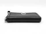 Michael Kors Fulton Smartphone Wristlet In Black Pebbled Leather Fw1125oxdu