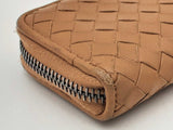 Bottega Veneta Brown Intrecciato Leather Zip-around Wallet Fw0823lorsa