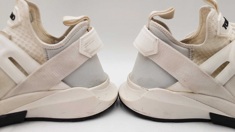 Tom Ford Jago Sneakers In White Size Eu 37.5 Us 7 Fw0725lzdu