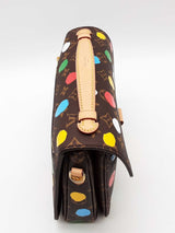 Louis Vuitton X Yayoi Kusama Monogram Painted Dot Pochette Metis Eb0326orxzdw