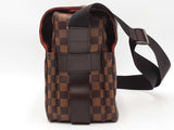 Louis Vuitton Damier Ebene Naviglio Messenger Bag Aa0126pzxsa