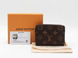 Louis Vutton Portefeuille Lou Wallet In Monogram & Reverse Canvas Fw1026pzxdu
