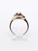 1.67 Cttw Diamond & 14k Yellow Gold Bridal Set 4.6 Grams Size 5.5 Fw0825lwrxdu