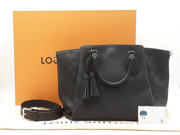Louis Vuitton Haumea Black Mahina Leather Tote Bag Fw0622lzxzdu