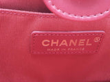 Chanel Quilted Accordion Tote Bag In Red Eb0724oxxzdu