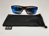 Oakley Oo9256-01 Two Face Black Frame Blue Lens Sunglasses Do0225rxde