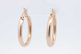 14k Yellow Gold Hoop Earrings 1.7 Grams Eb0726loxsa