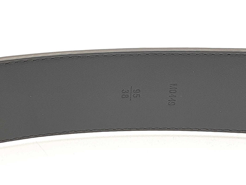 Louis Vuitton Monogram 40mm Matte Black Belt Size 38 Aa0925lrzsa