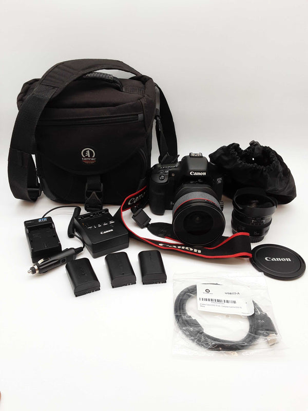Canon Eos 7d Black Digital Camera Do0925sezde