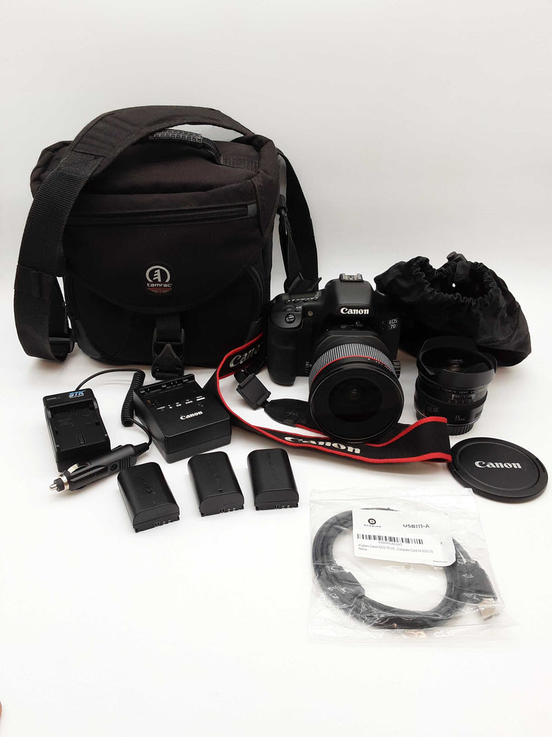 Canon Eos 7d Black Digital Camera Do0925sezde