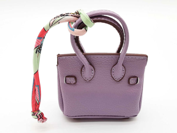 Lilac Purple Mini Bag Charm Do0725ide