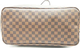 Louis Vuitton Damier Ebene Neverfull Leather Handbag Hs0624ewxsa