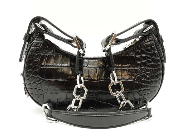 Phillip Plein Crocodile Embossed Shoulder Bag Sd0725czxde