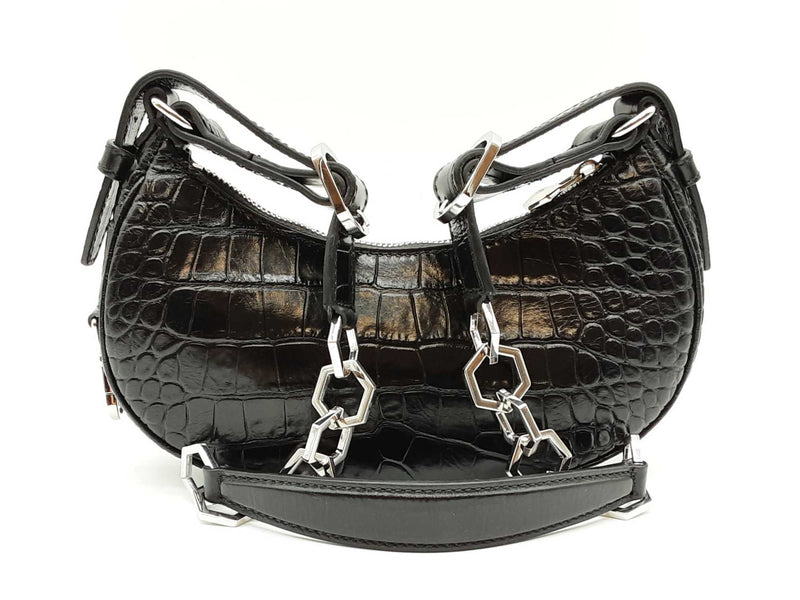 Phillip Plein Crocodile Embossed Shoulder Bag Sd0725czxde