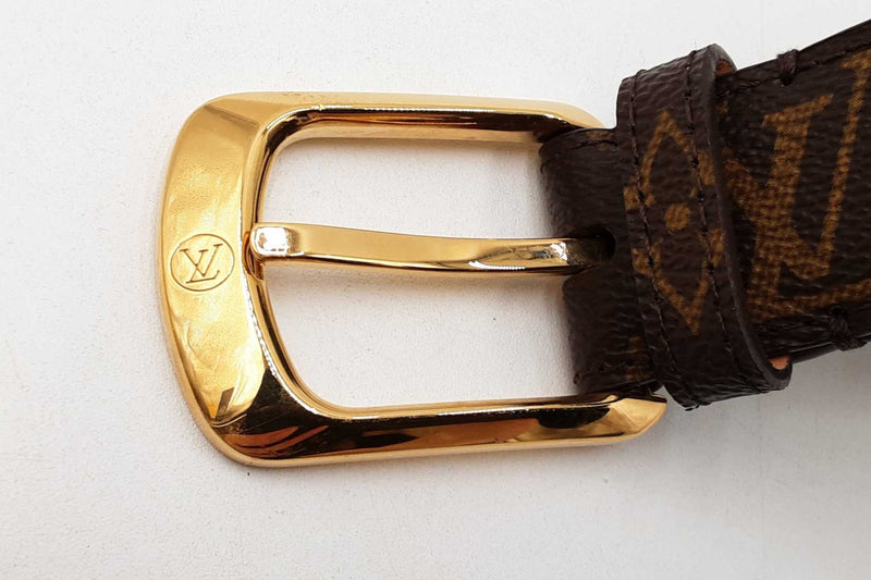 Louis Vuitton Monogram Ellipse Belt Size 85/34 Sd0725izdu