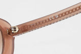 Chanel 5553-a Pinky Beige Rectangle Sunglasses With Chains Eb0426exzde