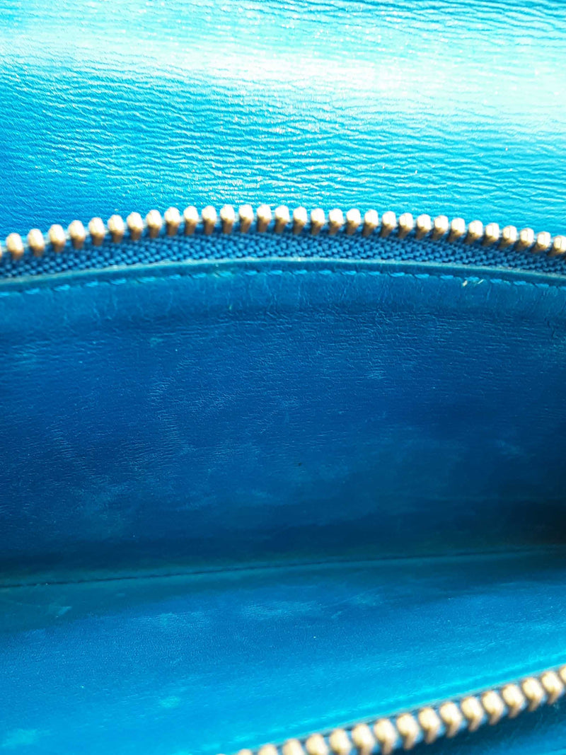 Louis Vuitton Dark Blue Epi Textured Leather Sarah Wallet Eb1224crsa