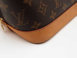 Louis Vuitton Alma Monogram Brown Handbag Aa0626pzxsa