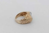 0.82cttw Diamond Ring In 18k Yellow Gold 6.8 Grams Size 4.75 Eb0826irxsa