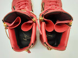 Giuseppe Zanotti Double Buckle London Red Leather Shoes Size Eu 39 Do0125ixde