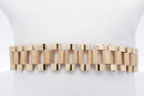 10k Yellow Gold Link Bracelet 12 Grams 7.5 Inch Eb0326ixzsa