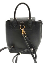 Louis Vuitton Lockme Black Leather Backpack Eb0126irxde