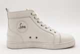 Christian Louboutin High Top White Leather Sneakers Size 41 Eb0325orxsa