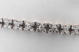 1.7cttw Diamond Tennis Bracelet In 14k White Gold 12.1 Grams 7 Inch Eb0526sorsa