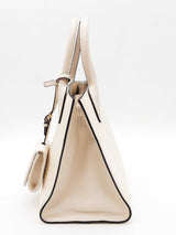 Prada Monochrome Saffiano Leather Tote Bag Eb0826pxzde