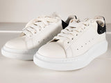 Alexander Mcqueen Oversized Crystal Embellished Sneakers Size 10 Wmn Sd0626lrzde