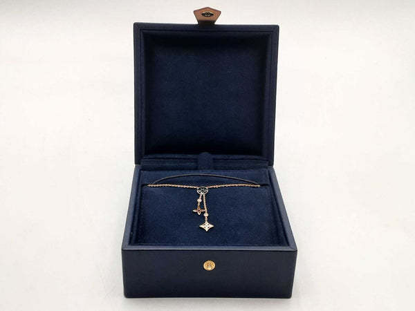 18k Yellow Gold Louis Vuitton Idylle Blossom 8 G Pendant Chain 16 In Aa0925szxsa