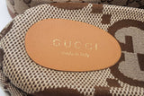 Gucci Macro Gg Monogram Canvas Platform Slides Size 38 Eb0726lxzsa