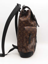 Louis Vuitton Christopher Mm Brown Backpack Aa0925loxzsa