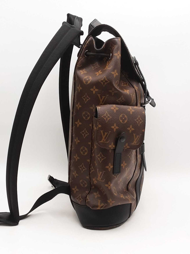 Louis Vuitton Christopher Mm Brown Backpack Aa0925loxzsa