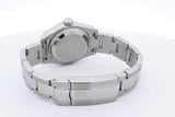 Rolex 26mm Oyster Perpetual Datejust Stainless Steel Watch 18k Bezel Eb325wxxzsa
