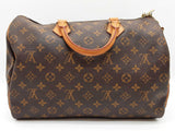 Louis Vuitton Speedy Bandouliere 35 Brown Monogram Shoulder Bag Do1125exzde