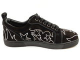 Christian Louboutin Giddy Viera Strass Black Suede Shoes Size Eu 40 Do0825oxzde