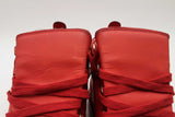 Balenciaga Red Arena Hightop Sneakers Size 42