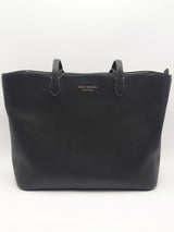 Kate Spade New York Black Pebble Leather Veronica Tote Bag Eb1025oxsa