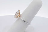 3.13cttw Lab Grown Pear Shaped Diamond Ring 14k Gold 3.3g Size 6.5 Eb0826scrsa