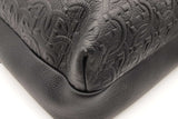 Salvatore Ferragamo Embossed Gancini Black Leather Backpack Eb1225irxsa