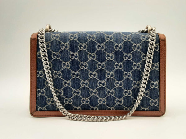 Gucci Dionysus Gg Denim Shoulder Bag Sd0525rzxsa