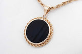 1992 Elizabeth 2 Gold Coin Pendant Set In 14k & 14k Gold Chain 21in Eb0126loxzsa